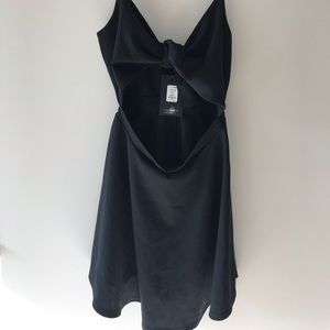 Black fashion nova mini dress